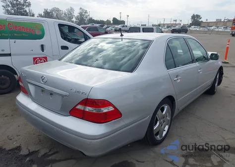 2005 Lexus Ls 430 z USA, uszkodzony, nr VIN JTHBN36F955001566